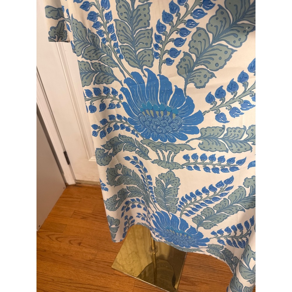 TUCKERNUCK 'Jamie' midi chinoiserie- inspired botanical Floral shift dress Sz XL - Picture 3 of 14